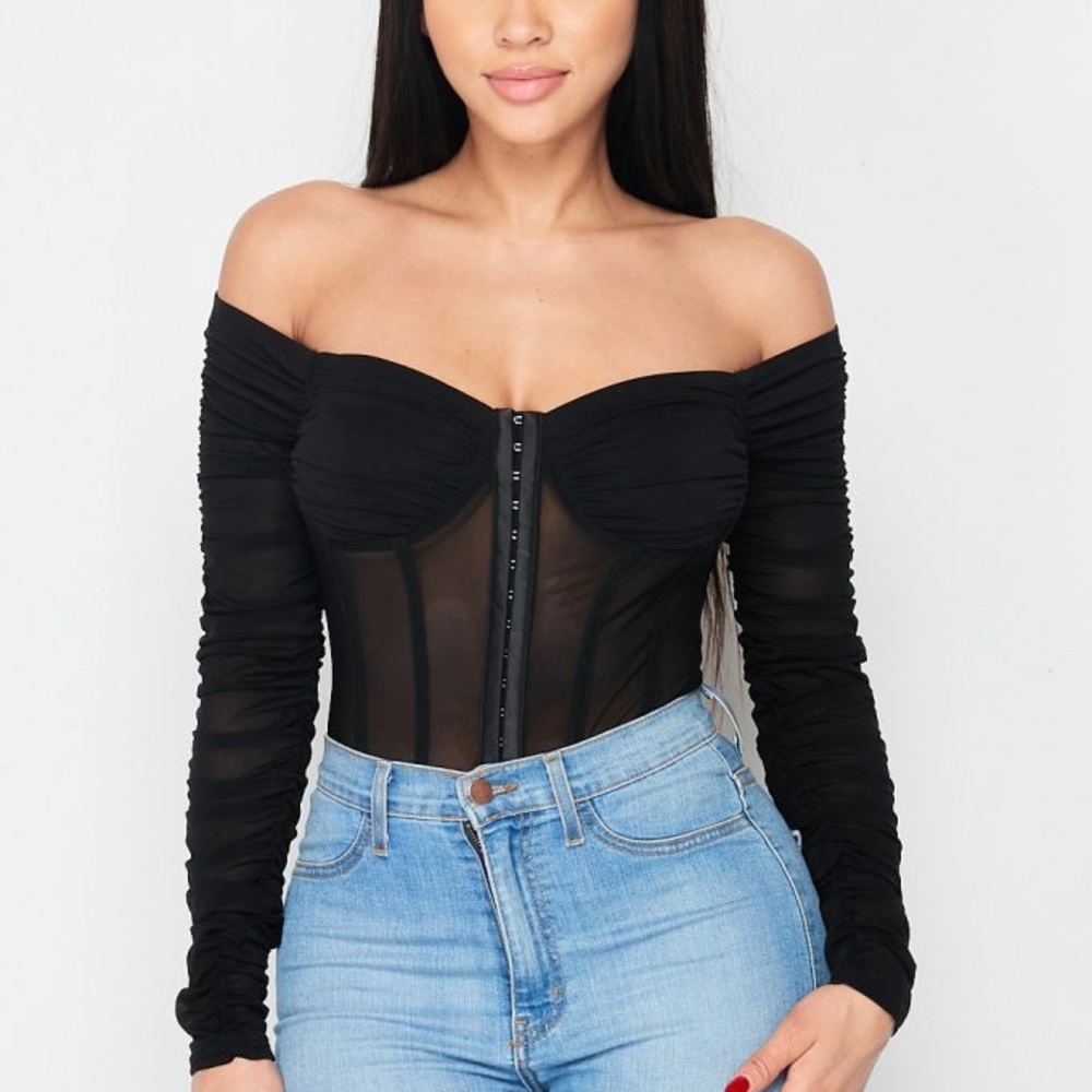 Sheer bodysuit